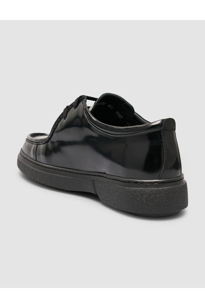 Cabani Shoes Chaussures de ville pour hommes en cuir noir à 100% - Noir