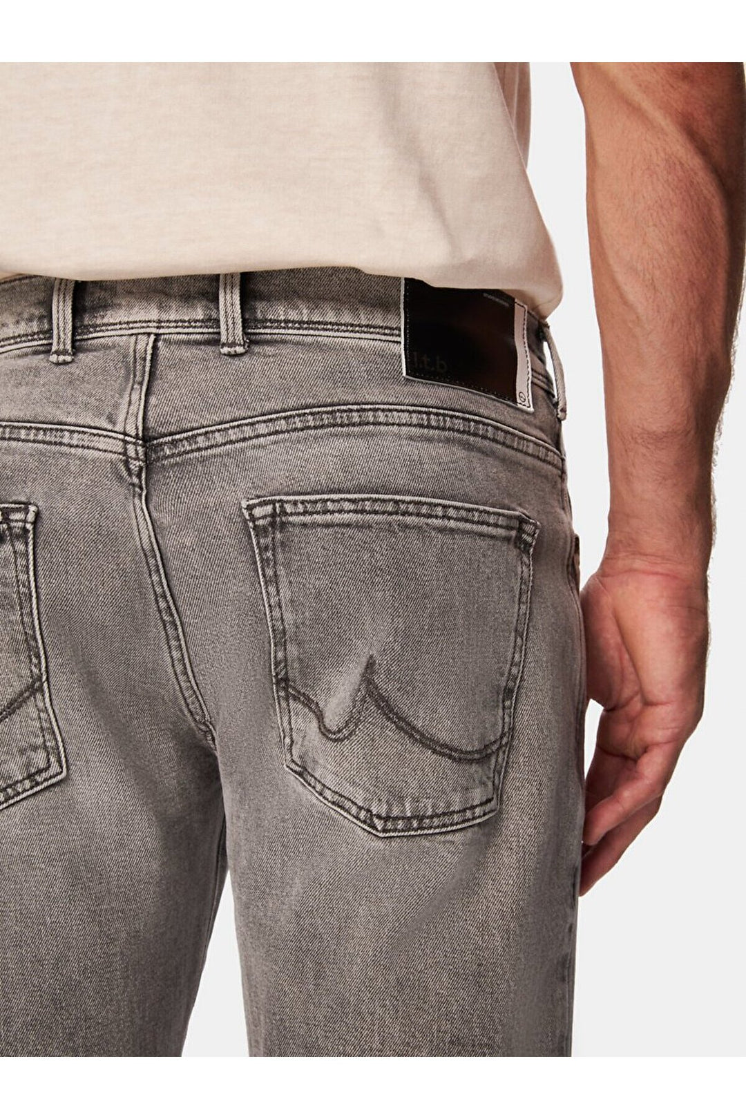LTB Jean Dıego Slim à Taille Moyenne - Gris_54879