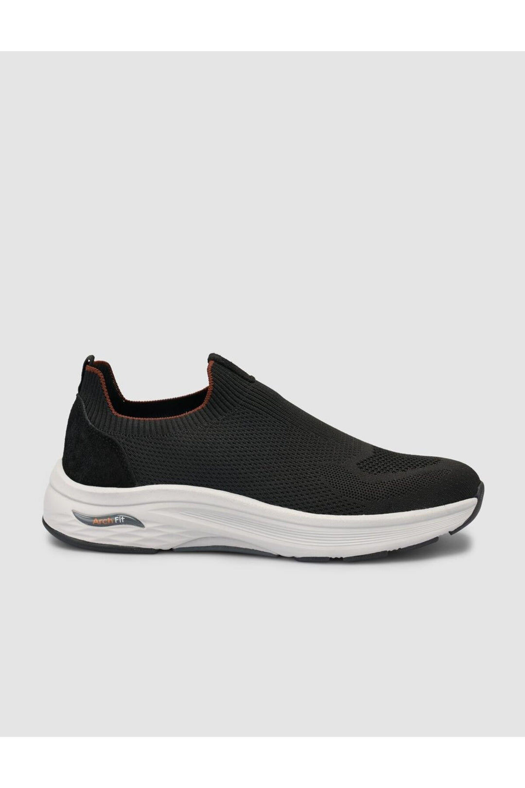 Cabani Shoes Chaussures de sport pour hommes en tricot noir - Noir
