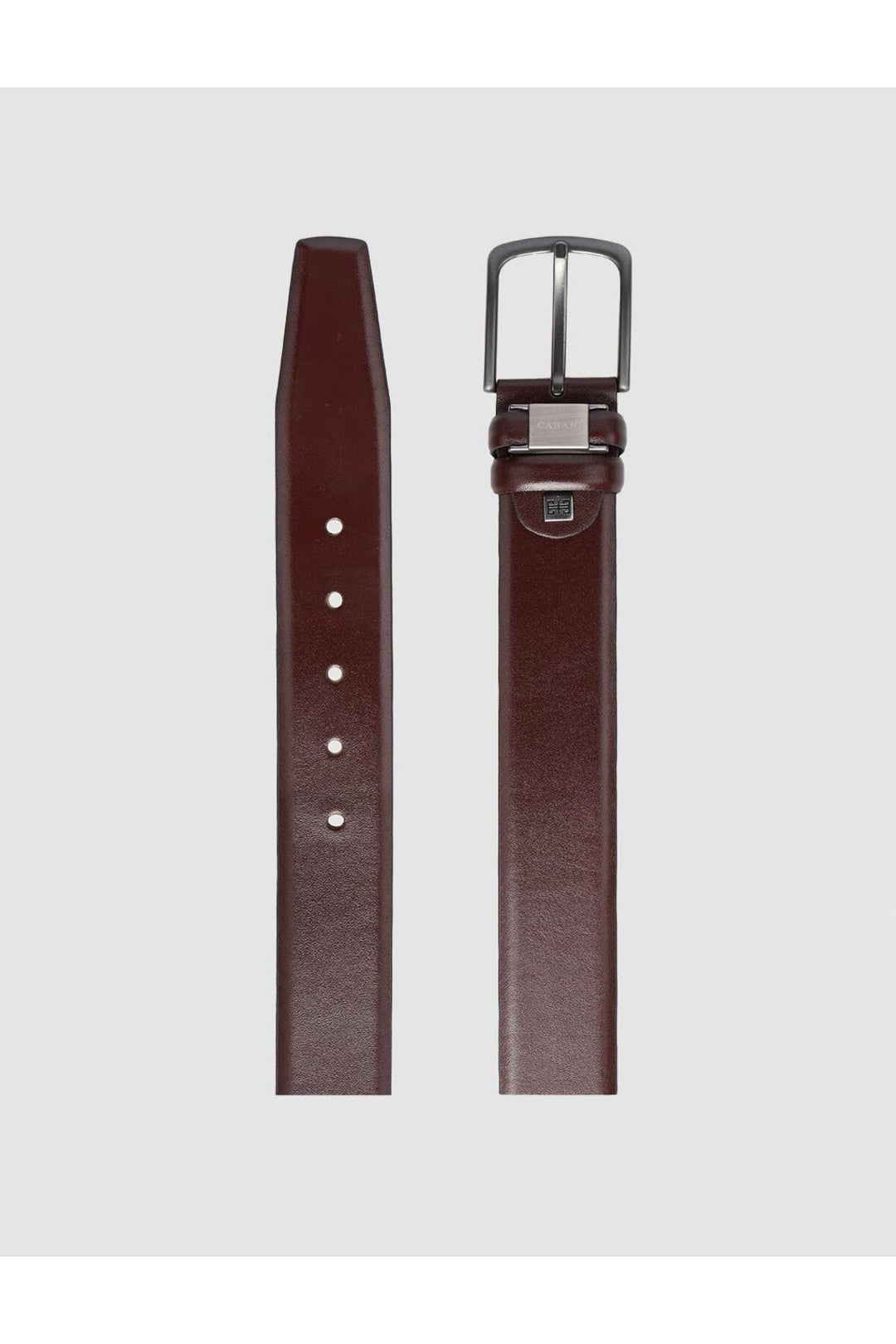 Cabani Shoes %100 Cuir véritable Ceinture classique pour homme Marron - Multicolore