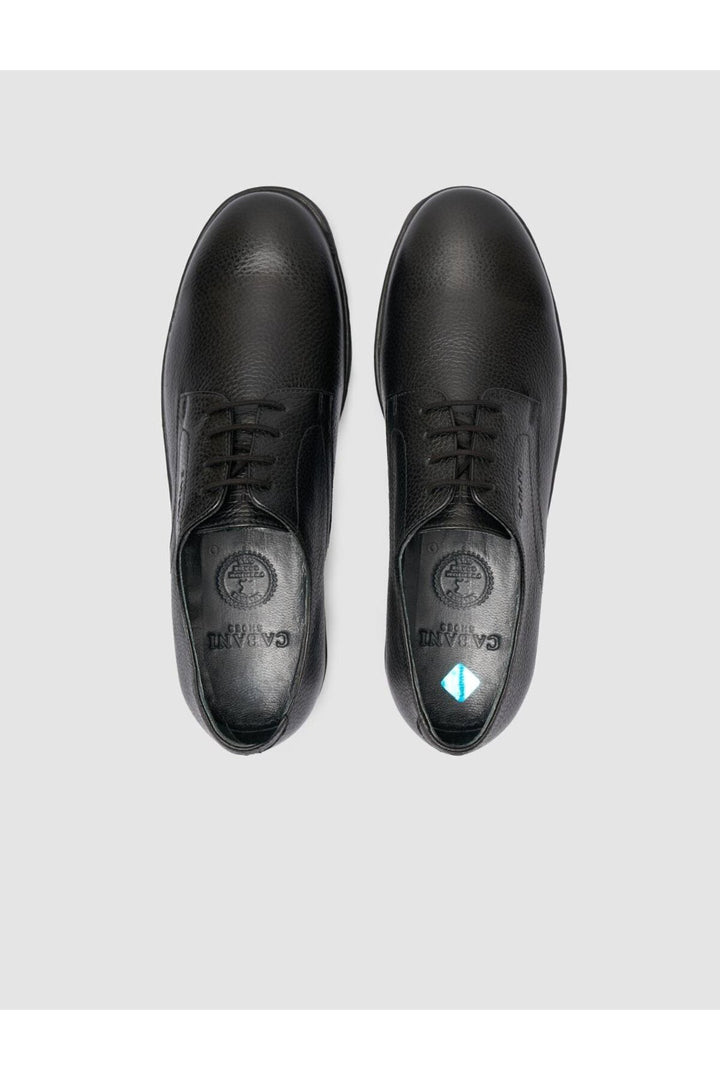 Cabani Shoes Chaussures de ville pour hommes en cuir véritable noir 100% - Multicolore