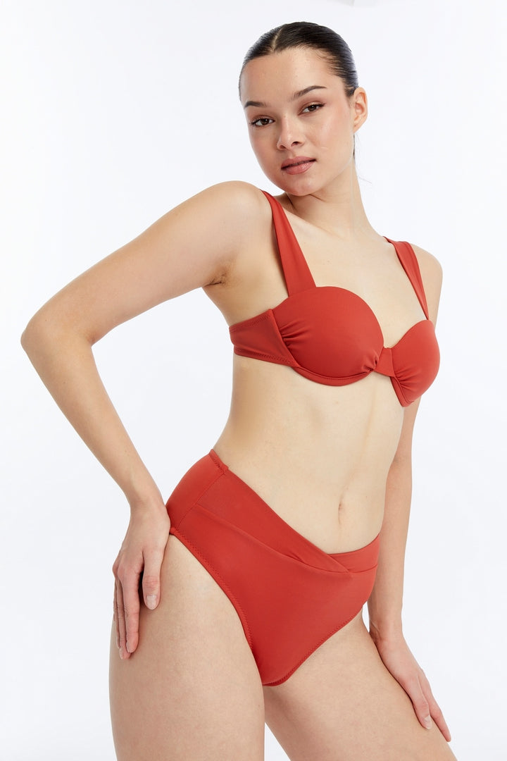 Lovely Things Haut de bikini balconnet GRETA - Bordeaux