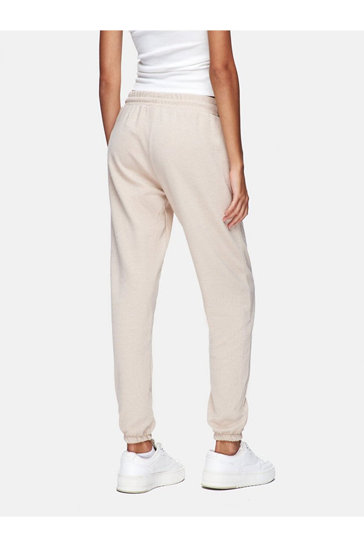 LTB Pantalon de jogging droit coupe régulière beige - Beige_2529