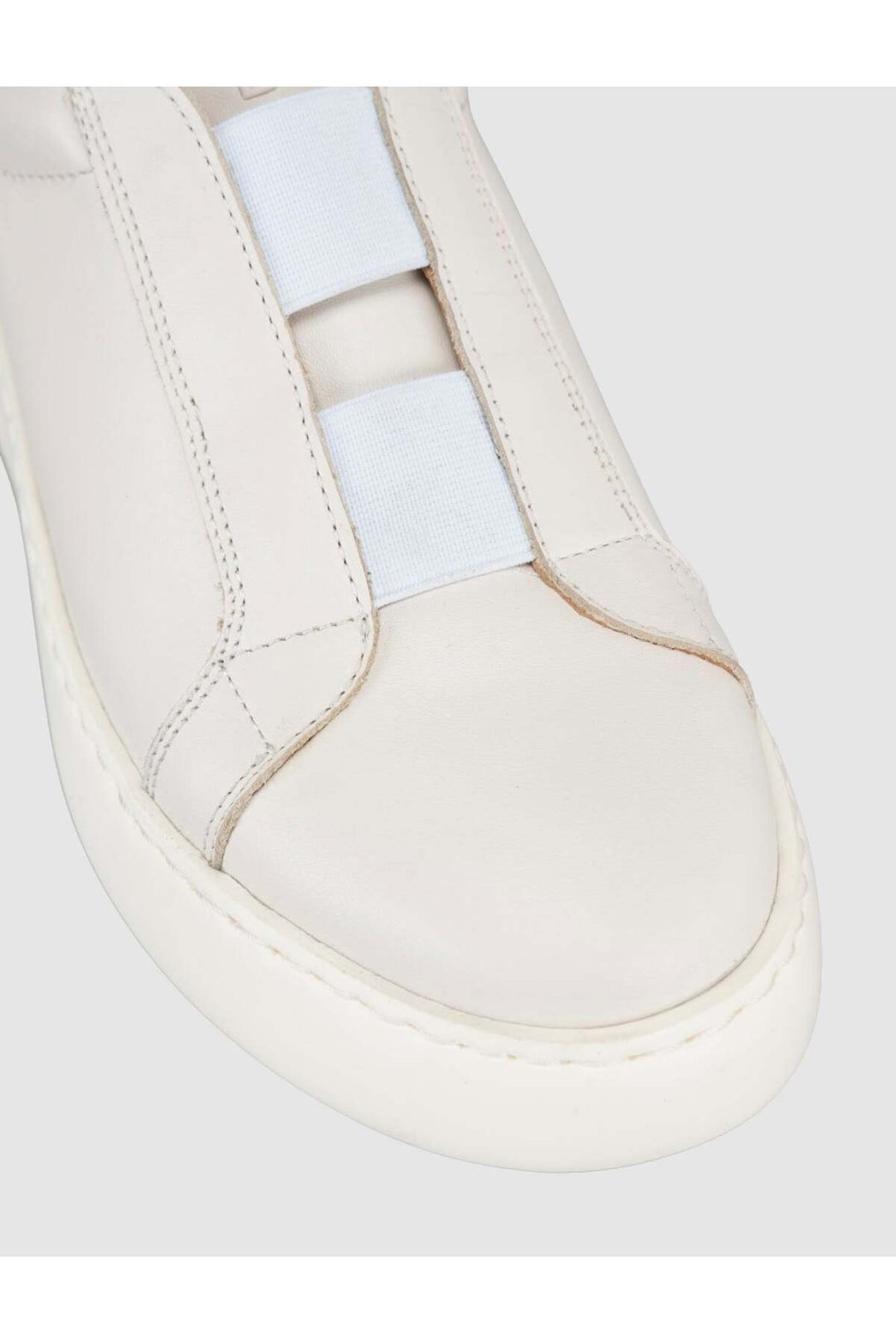 Cabani Shoes Chaussure de sport quotidienne avec détails en caoutchouc - Blanc
