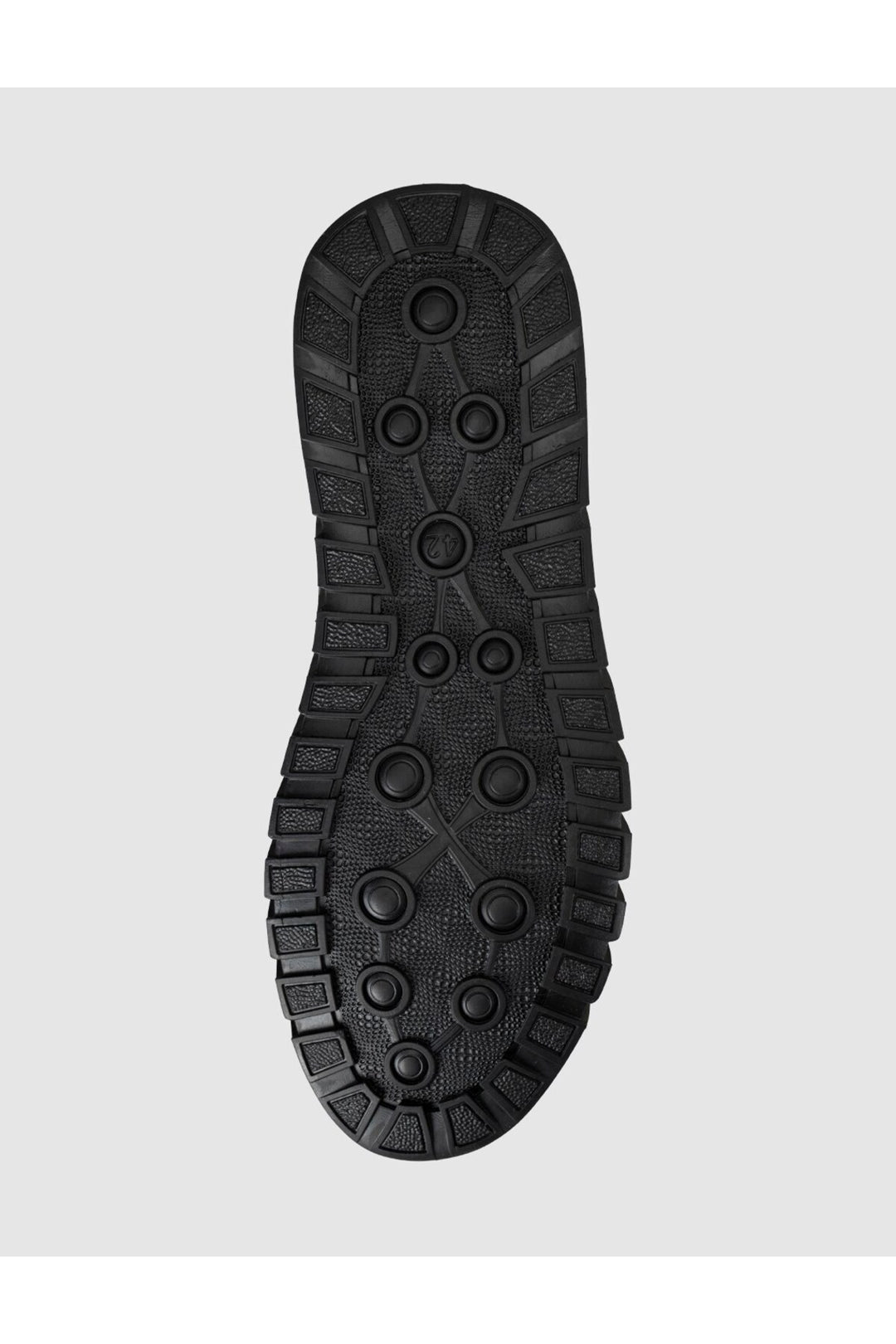 Cabani Shoes Chaussures de confort quotidiennes pour hommes en cuir véritable noires - Noir