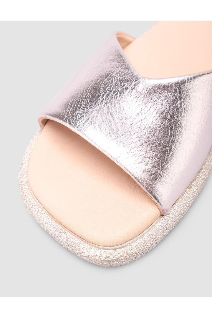 Cabani Shoes %100 Cuir véritable Sandales femmes Rose - Rose
