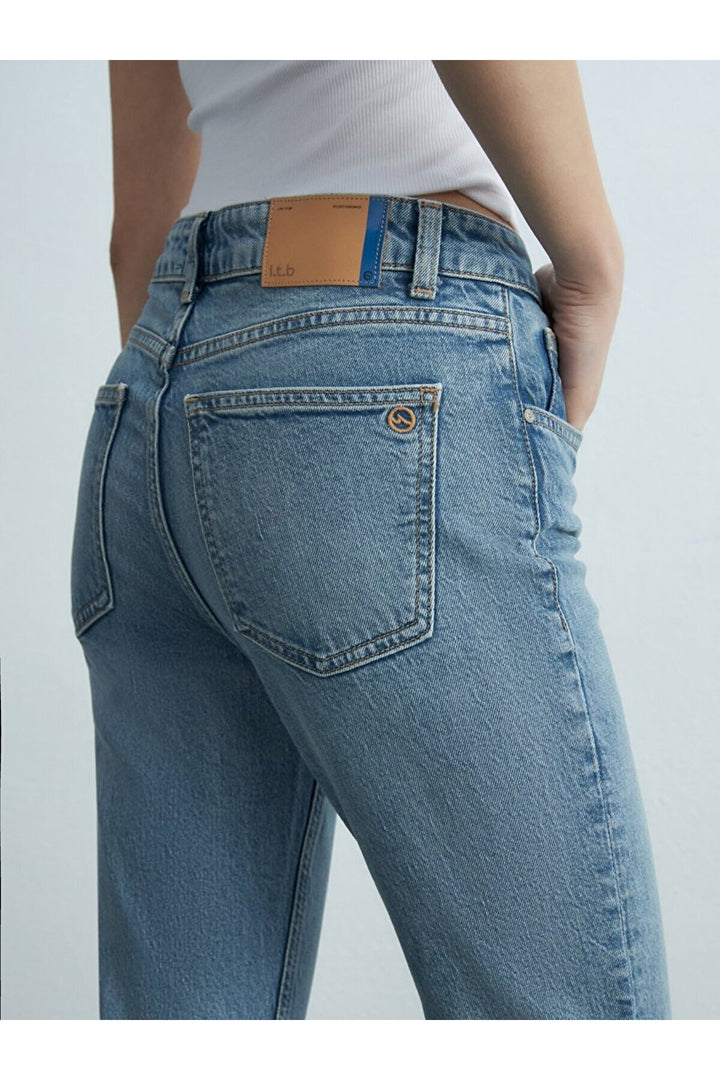 LTB Jean taille haute coupe slim Rebecca