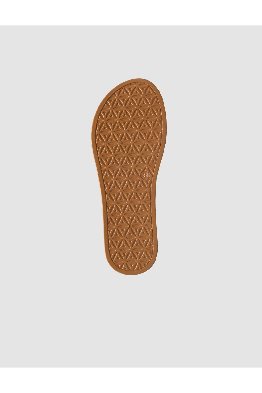 Cabani Shoes Sandales à plateforme pour femmes en cuir véritable marron - Multicolore
