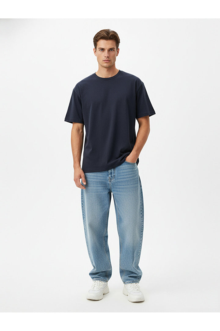 LTB T-shirt à manches courtes Zero Collar Pressure Blue