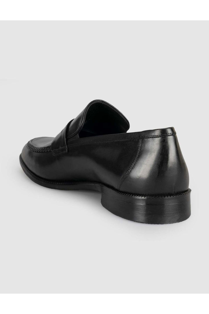 Cabani Shoes Chaussures classiques pour hommes en cuir noir premium - Multicolore