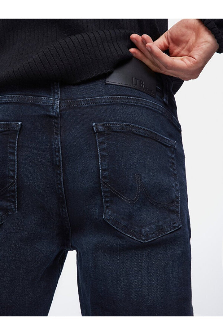 LTB Pantalon en jean à taille moyenne Lawrıe Y Narrow Leg