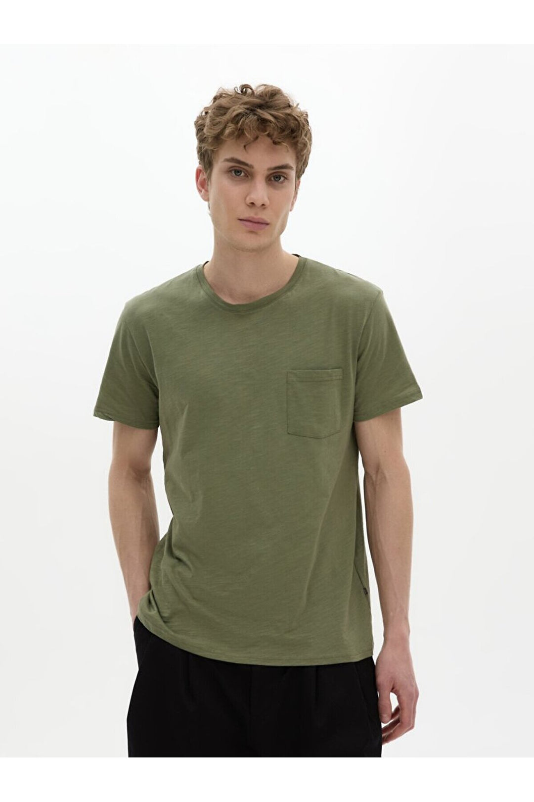 LTB T-shirt vert avec poche