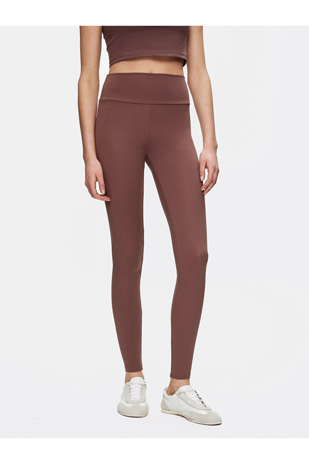 LTB Legging basique marron Slım