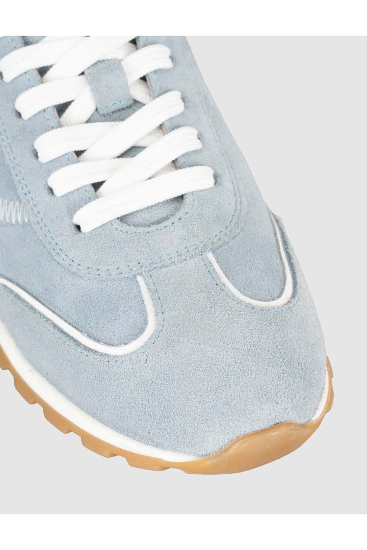 Cabani Shoes Baskets décontractées en cuir véritable pour femmes - Multicolore
