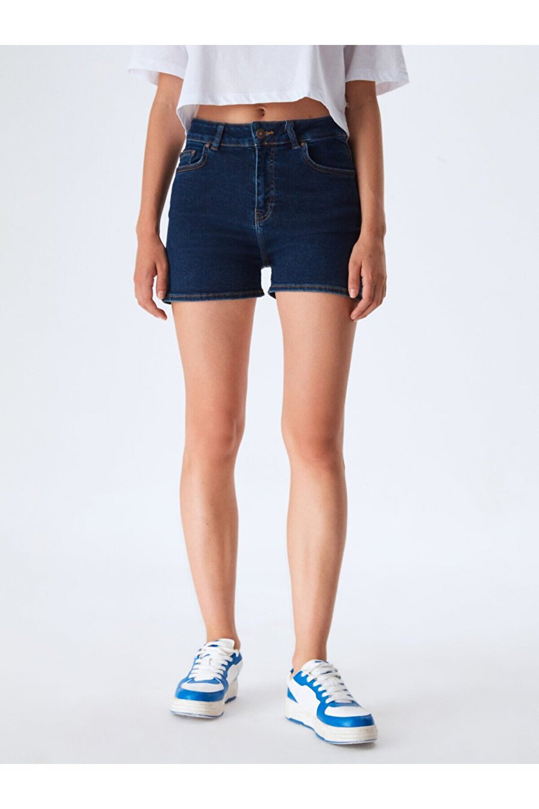 LTB Short en jean taille haute Lariss