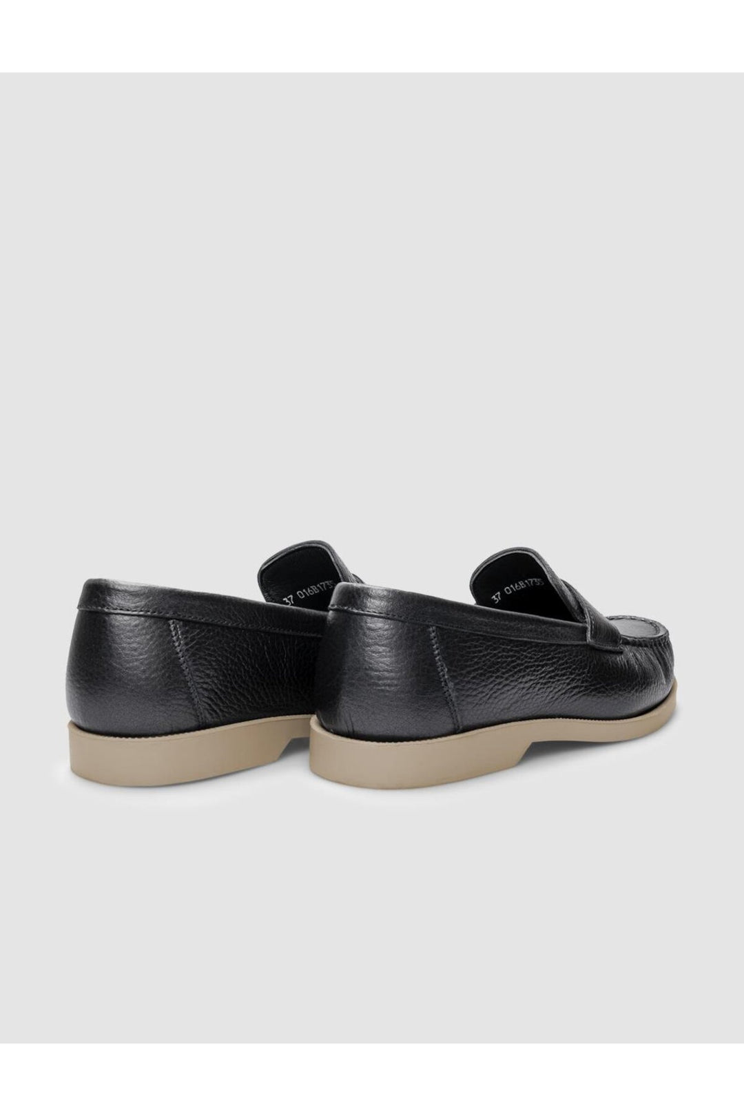 Cabani Shoes Chaussures de ville pour femmes en cuir véritable gris foncé - Anthracite