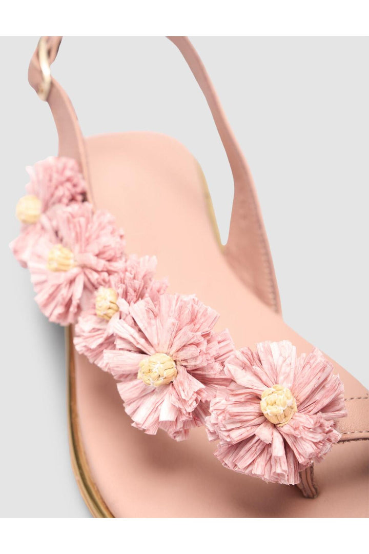 Cabani Shoes %100 Cuir véritable Sandales femmes Rose - Rose