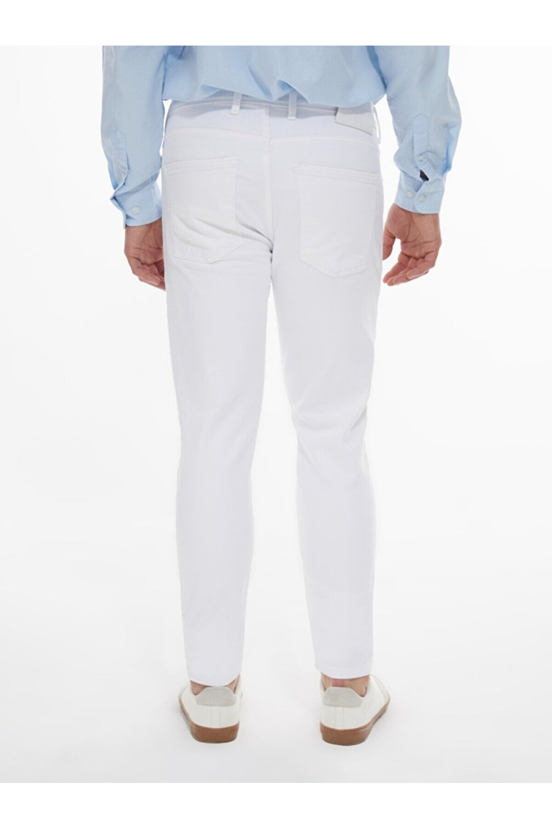 LTB Jean taille moyenne à jambes serrées Dıego X Y - Blanc