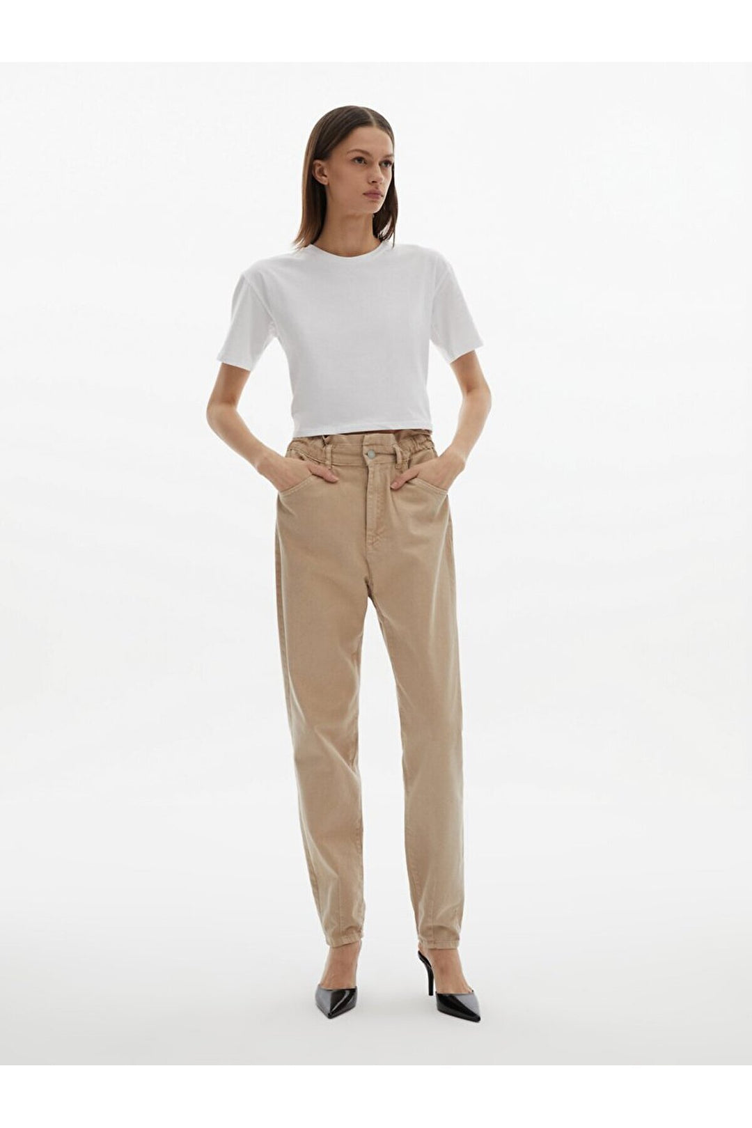 LTB Pantalon en jean à taille haute Calıssa B Papper Bag