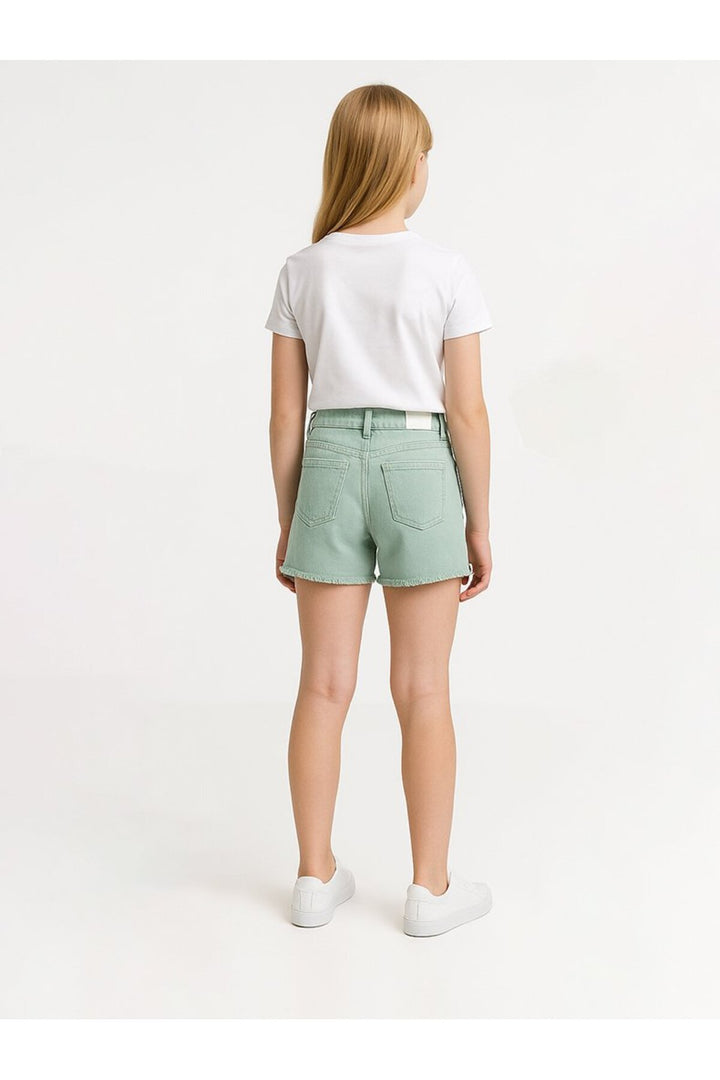 LTB Layla G Short Indigo Mi-Haut - Bleu