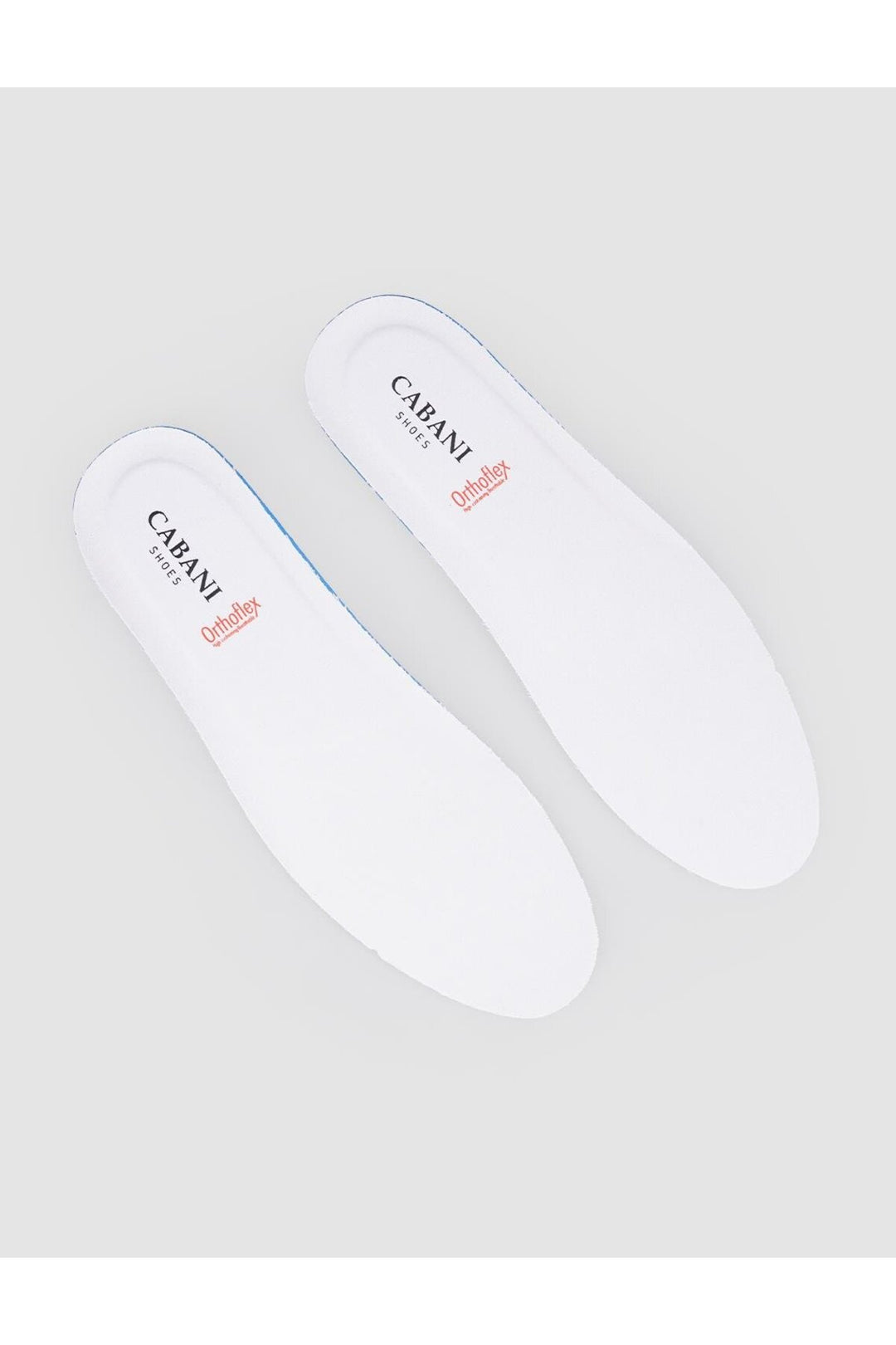 Cabani Shoes OrthoFlex Semelle en Coton Blanc pour Homme
