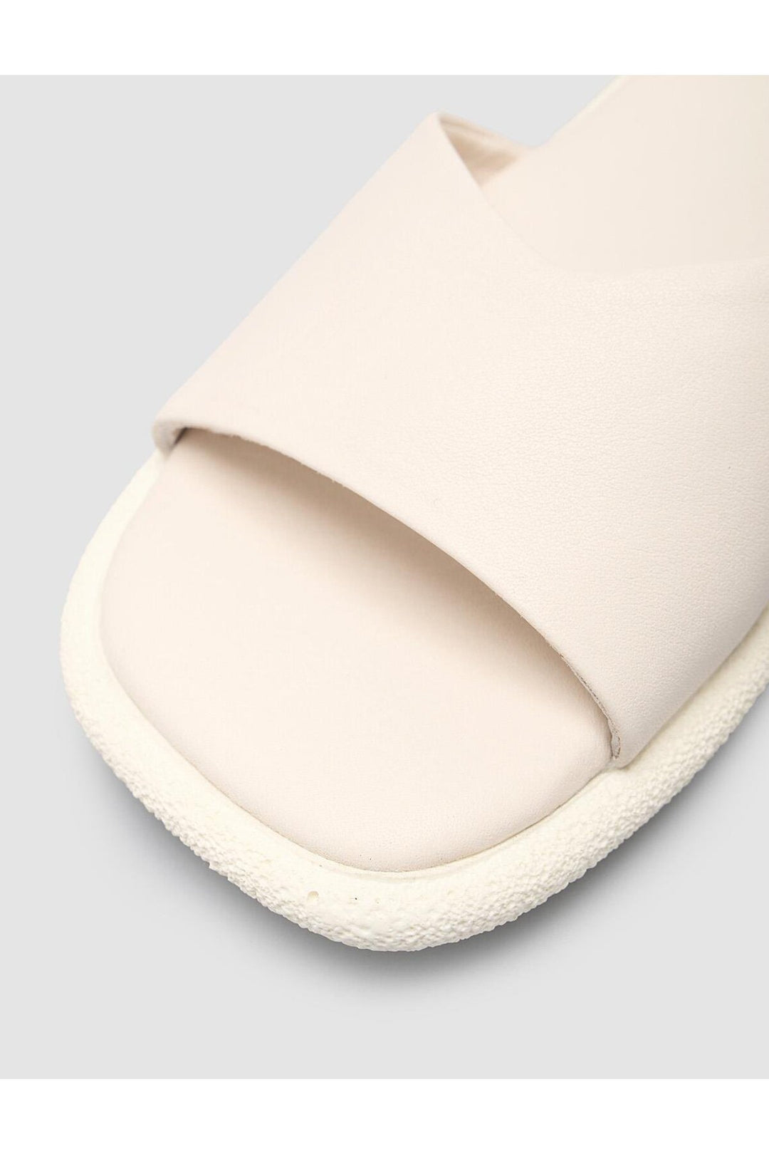 Cabani Shoes %100 Cuir Véritable Sandales Femmes Blanches - Blanc