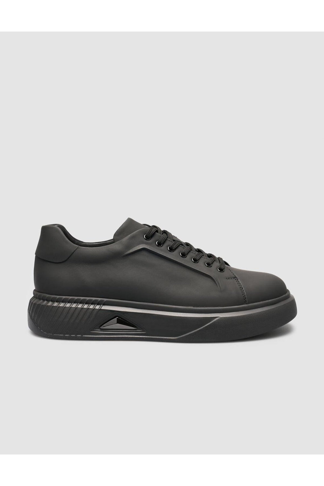 Cabani Shoes %100 Cuir Nubuck Noir Baskets Homme - Noir