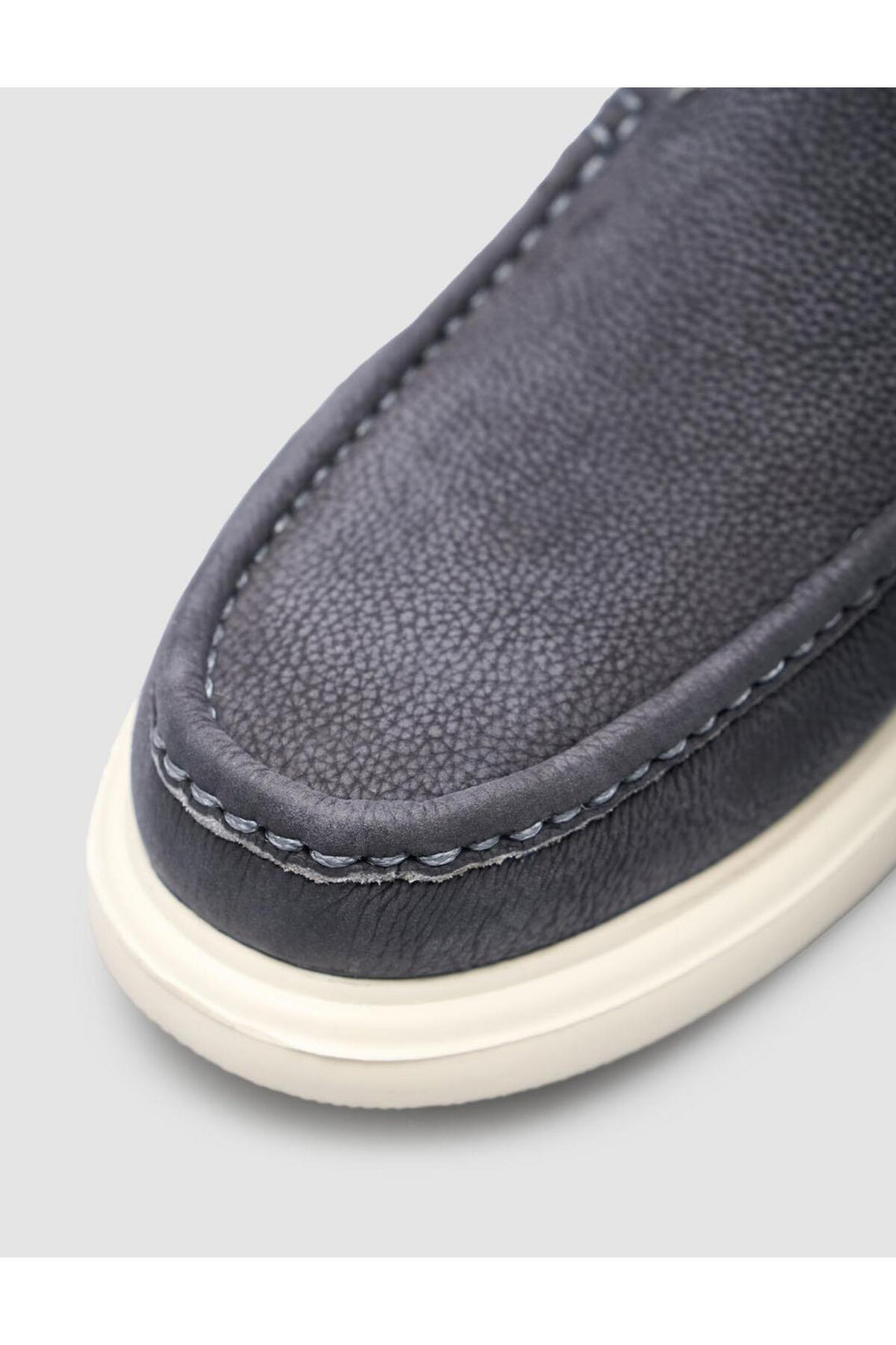 Cabani Shoes Chaussures Loafer pour hommes en Nubuck Fumé - Anthracite