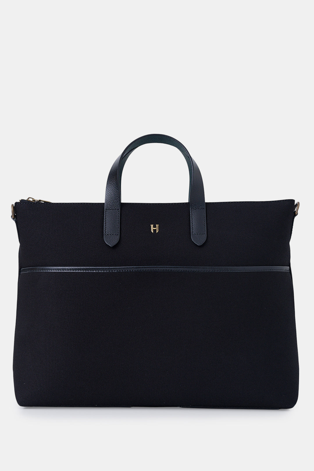 Helmbrook Sac pour ordinateur portable Brice en cuir véritable unisexe de 15,6po à compartiment unique