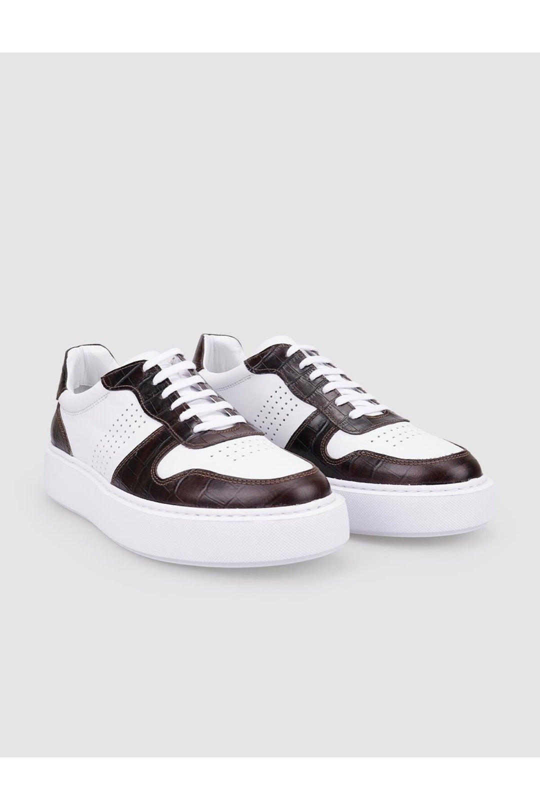 Cabani Shoes %100 Cuir véritable Blanc - Blanc