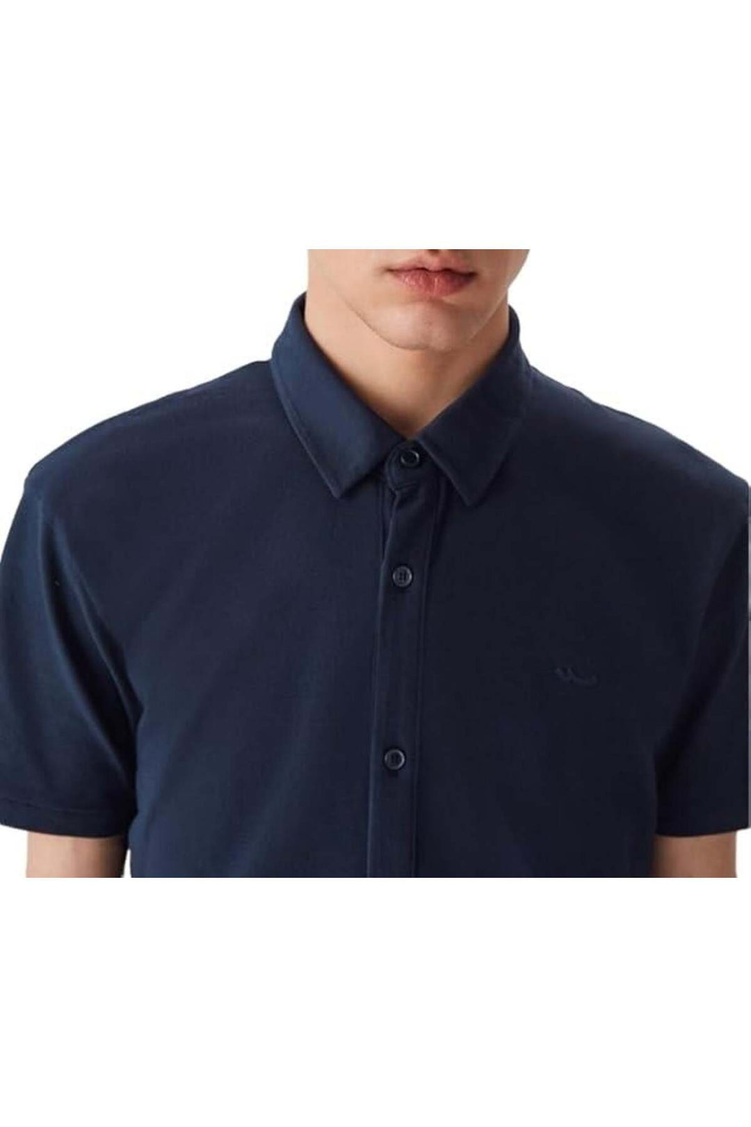 LTB Basıc Slim Fit T-shirt à manches courtes Bleu marine - Bleu marine_301
