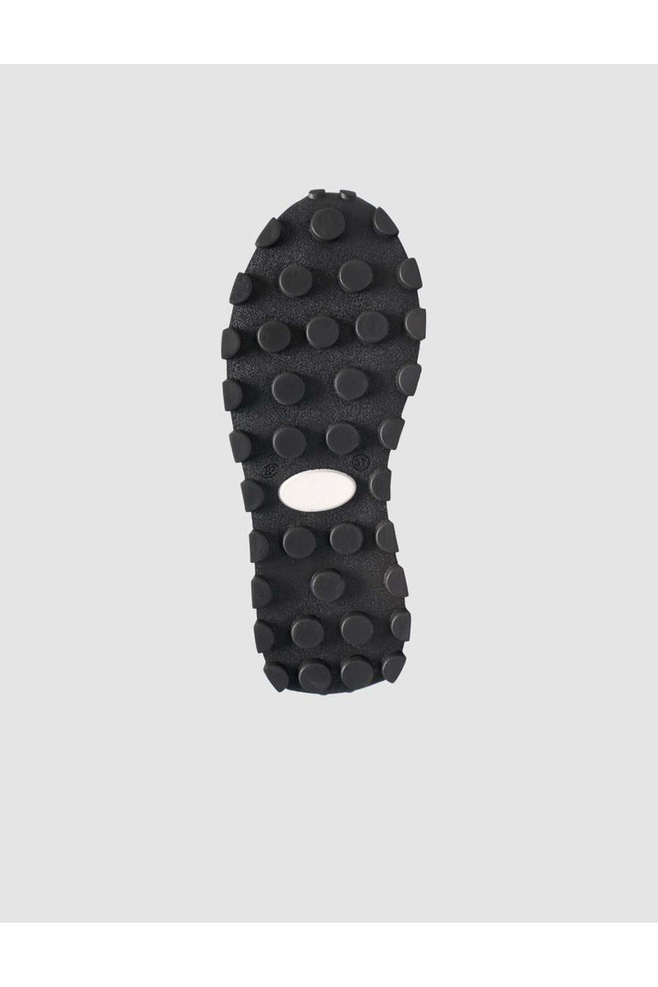 Cabani Shoes Baskets femme en cuir véritable noir - Noir
