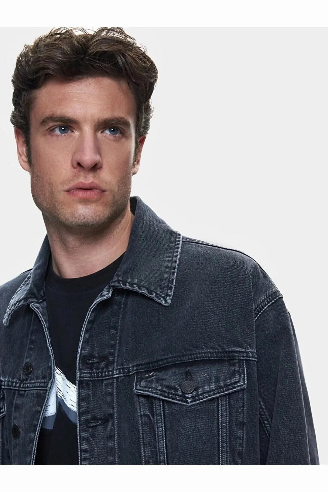 LTB Veste en jean Andreas Hella Wash pour homme