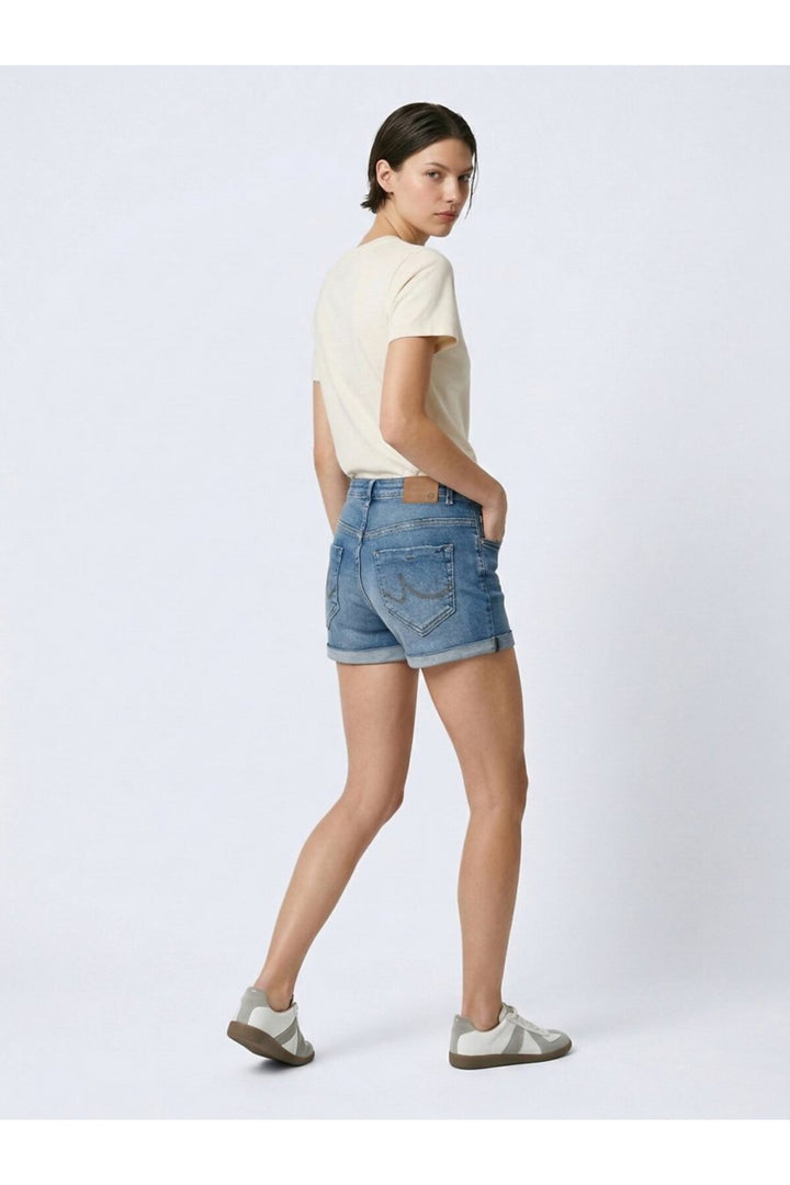 LTB Judie Mid Indigo Short - Indigo moyen