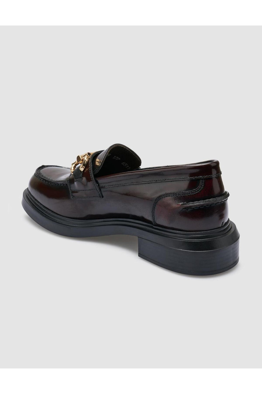Cabani Shoes %100 Cuir véritable Chaussures de ville pour femmes Bordeaux - Bordeaux