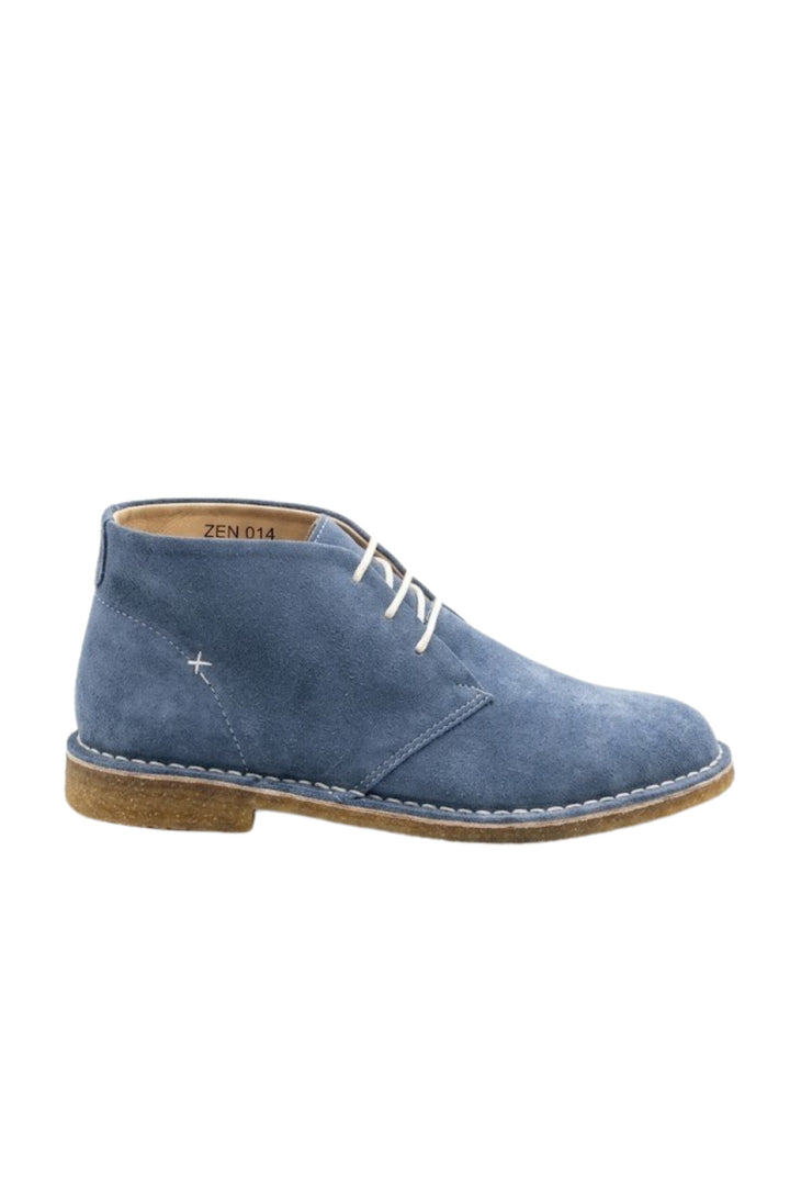 Wavelys RAGA En Cuir Véritable Extérieur Cuir Verni Véritable Chaussures Femme Élégantes et Confortables Adaptées au Milieu de Bureau - Bleu