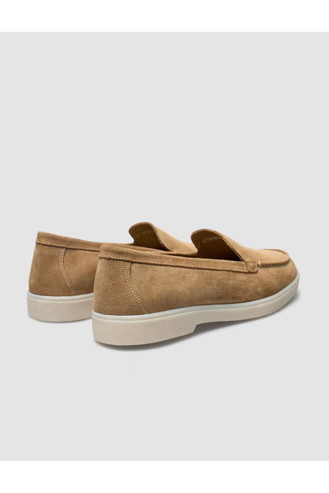 Cabani Shoes MonaMae 100% Cuir Véritable Suède Femme Loafer Taba - Tabac