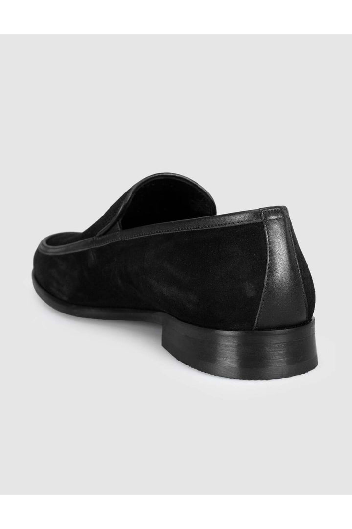 Cabani Shoes Loafer pour homme en cuir premium noir - Multicolore