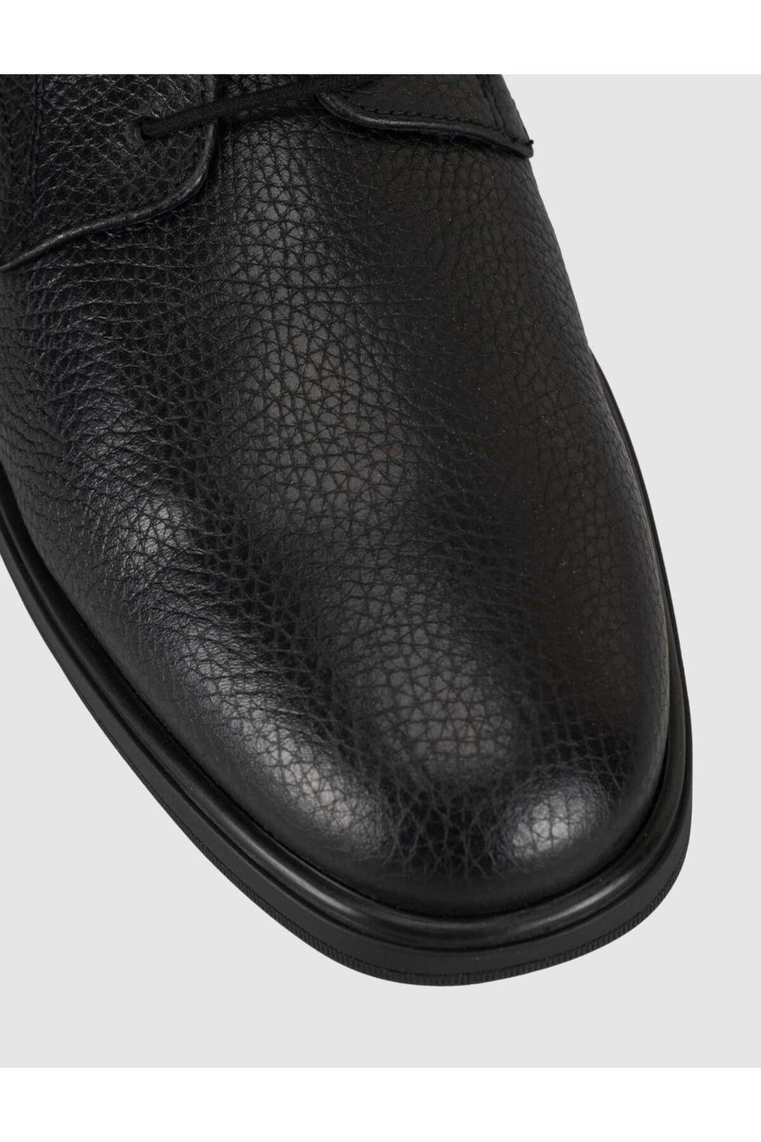 Cabani Shoes Chaussures classiques pour hommes en cuir véritable noires - Multicolore