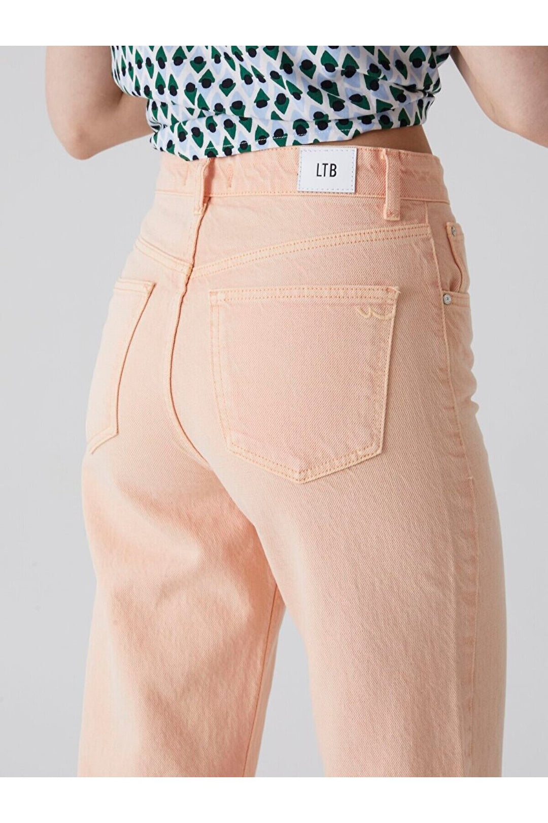LTB Pantalon Wide Leg Danıca - karişik_