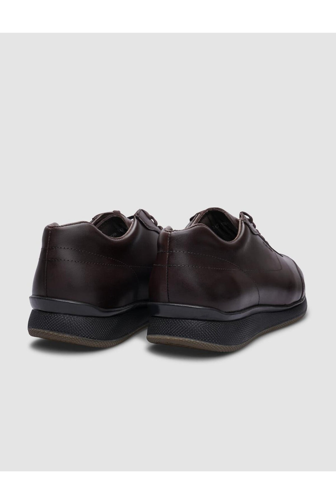 Cabani Shoes %100 Cuir Véritable Chaussures de Sport pour Hommes à Lacets Marron - Marron