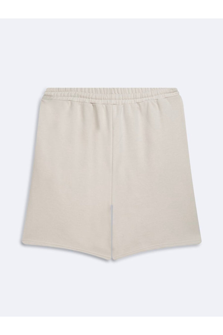 LTB Short Beige Relaxed avec Imprimé Minimal - Gris