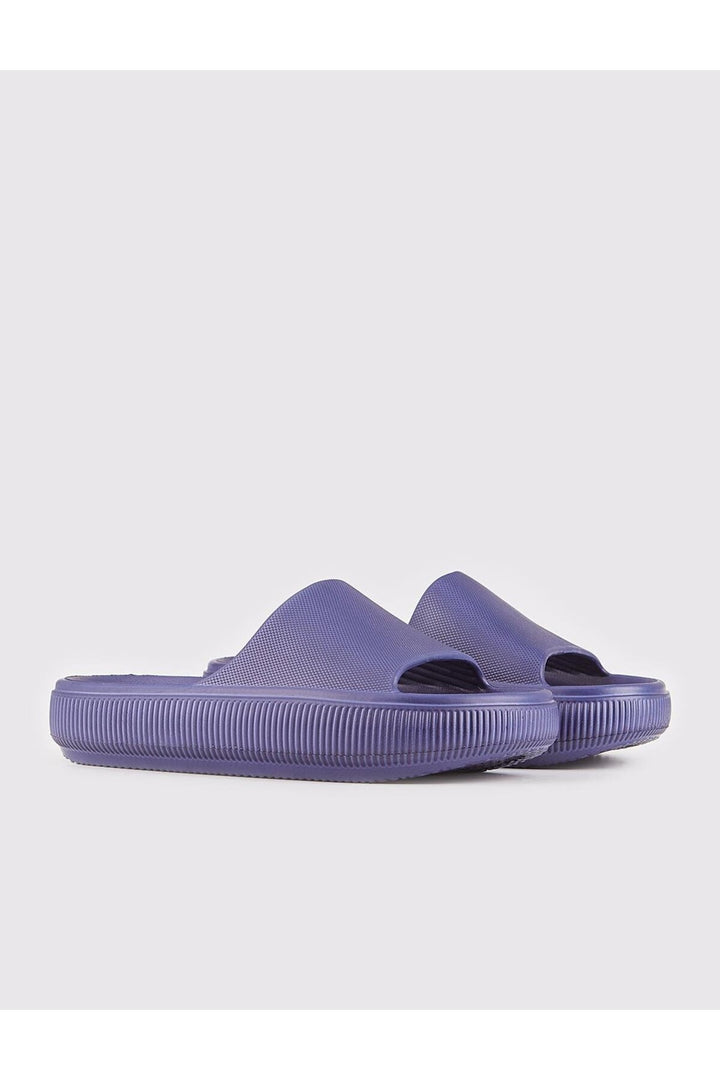 Cabani Shoes Bleu marine Düz Kadin Terlik - Bleu marine