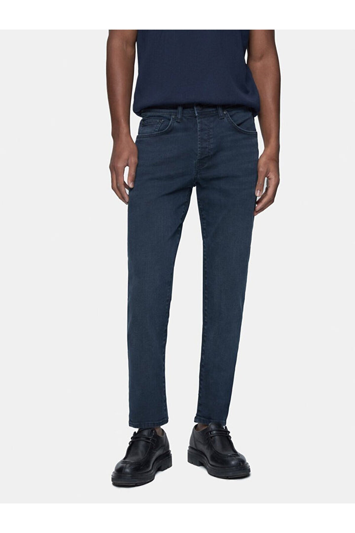LTB Pantalon en jean à taille moyenne Lawrıe Y Narrow Leg