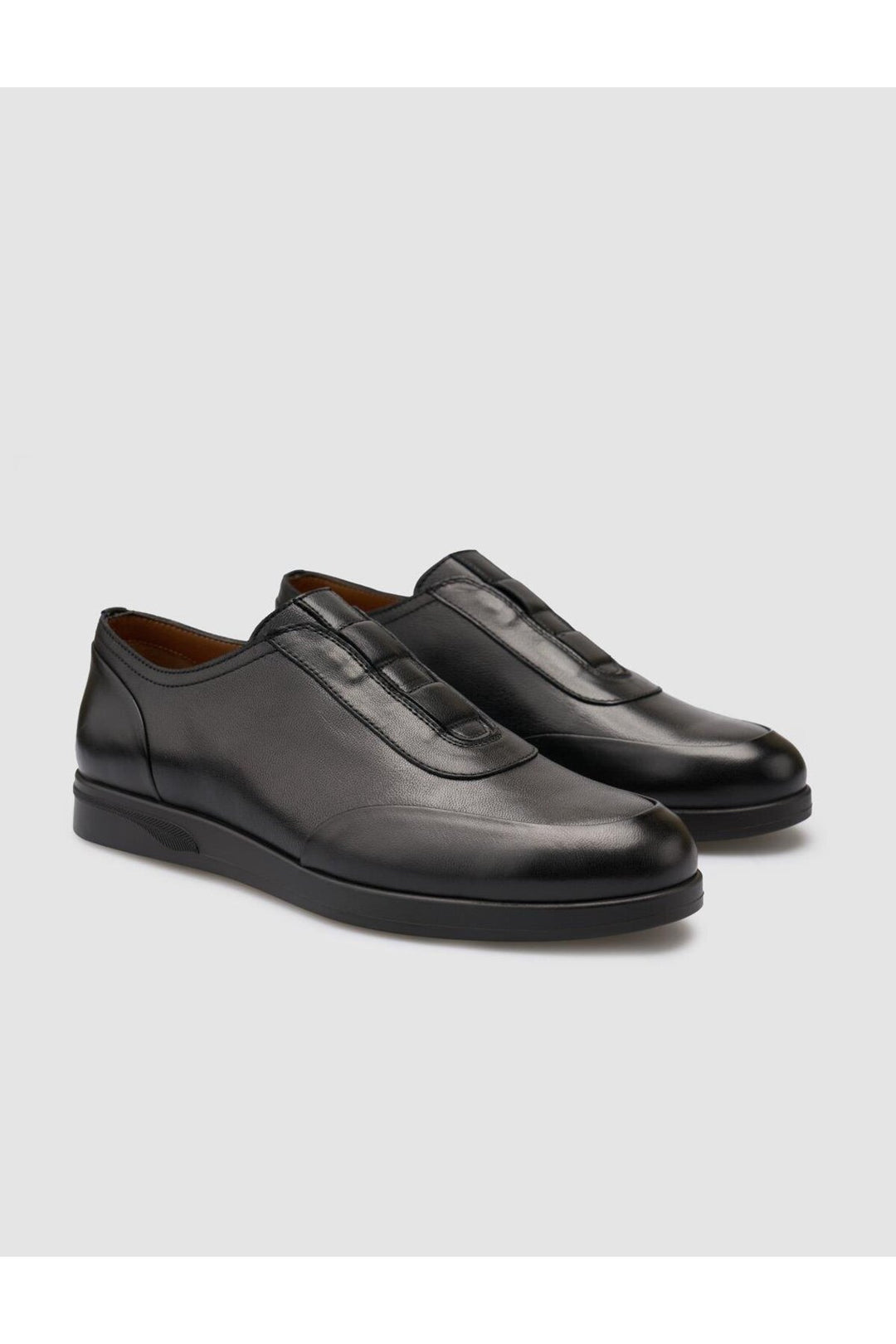 Cabani Shoes Chaussures de ville pour hommes en cuir véritable noir 100% - Multicolore