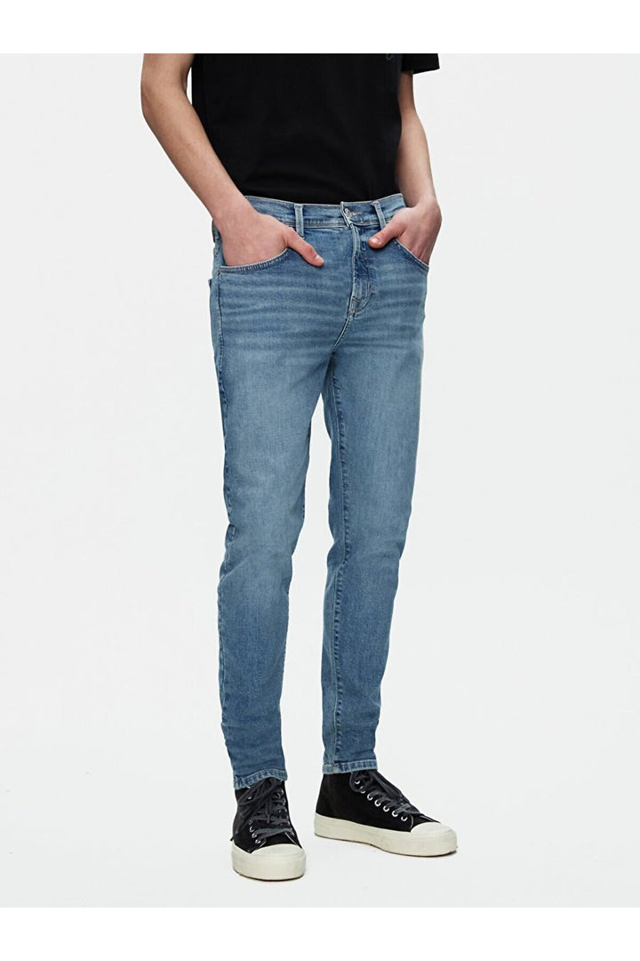 LTB Pantalon en jean Diego X Y à taille moyenne et à jambes étroites - karişik_55918