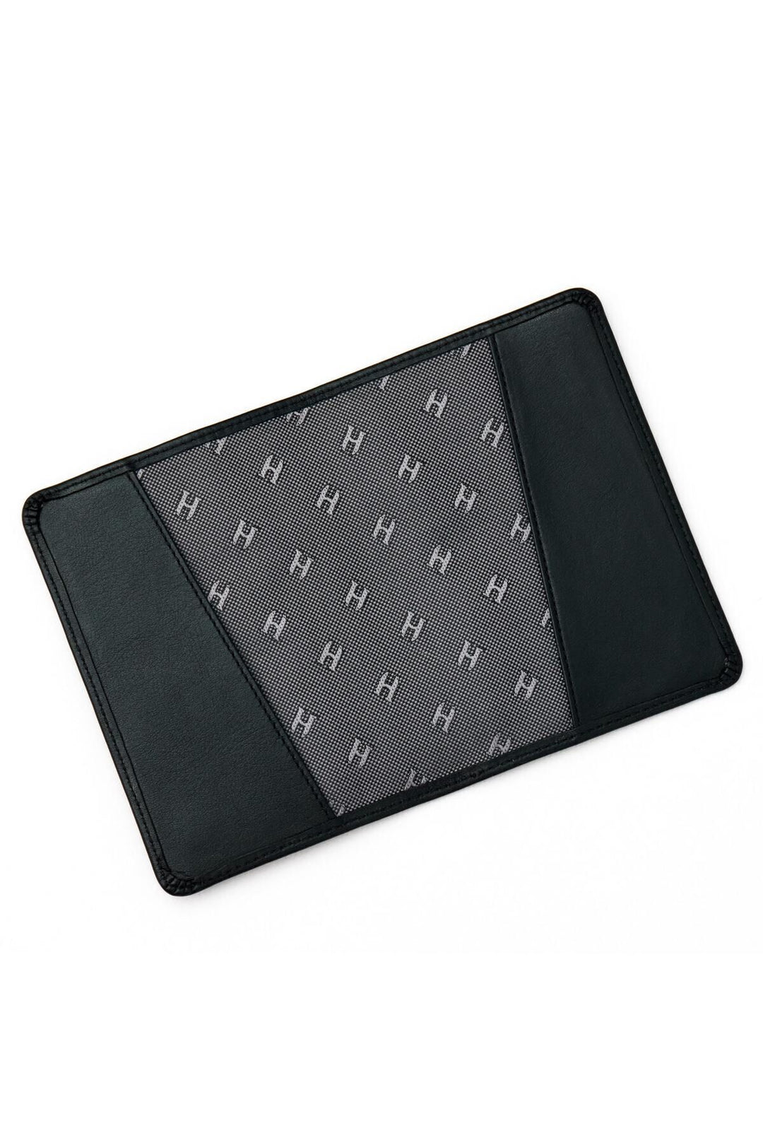 Helmbrook Housse de passeport protégée Rfid en cuir véritable noir unisexe fabriqué à la main par Milton
