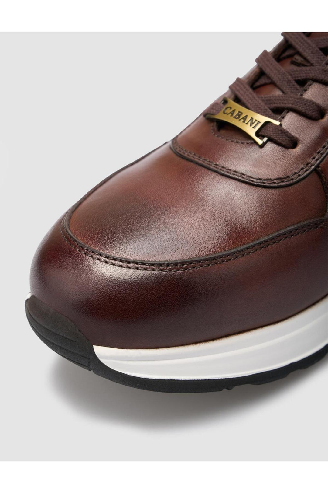 Cabani Shoes Seranar %100 Cuir Véritable Chaussures de Sport pour Hommes Marron - Marron
