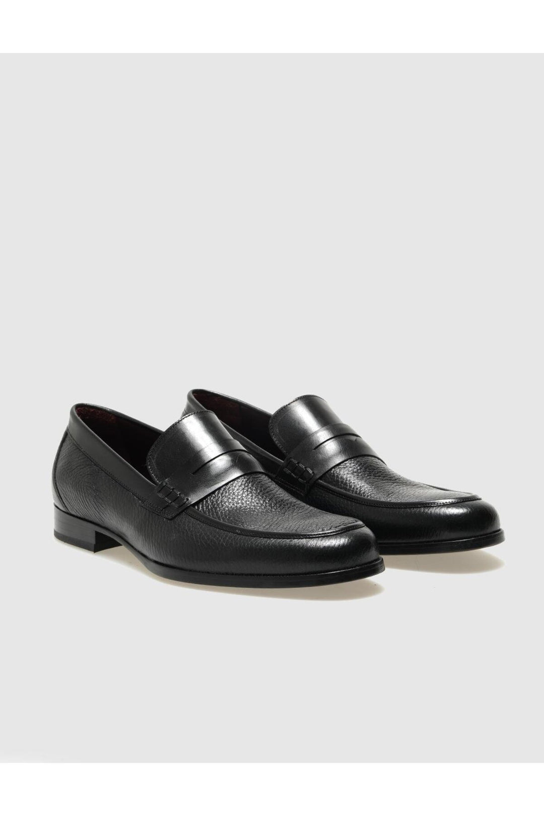 Cabani Shoes Chaussures classiques pour hommes en cuir véritable noires - Multicolore