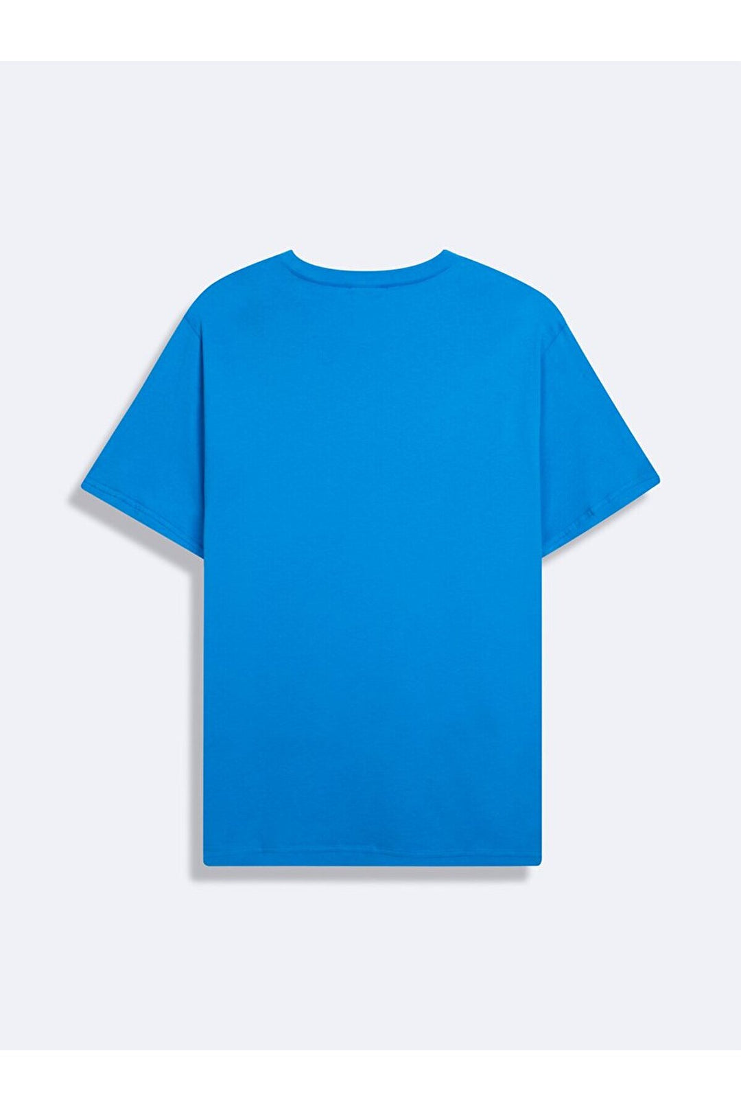 LTB T-shirt bleu imprimé avec slogan « Zero Collar » à manches courtes
